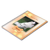 犬パーソナライズされた碑 ノートブック (左側)