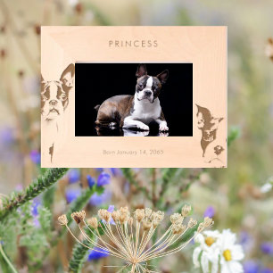 犬パーソナライズされた種 レーザー彫刻フレーム