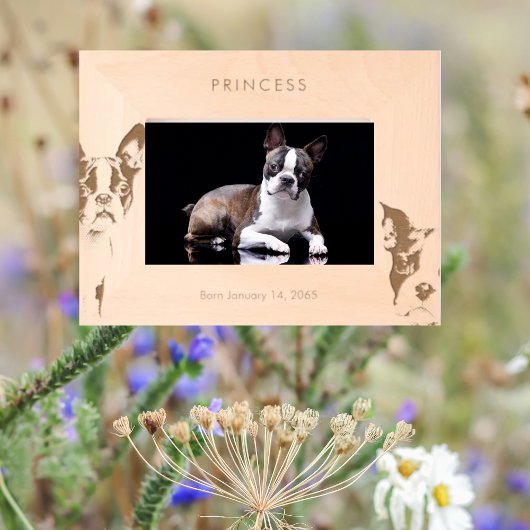 犬パーソナライズされた種 レーザー彫刻フレーム