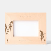 犬パーソナライズされた種 レーザー彫刻フレーム (正面)