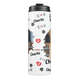 犬パーソナライズされた記念碑 | ペット タンブラー