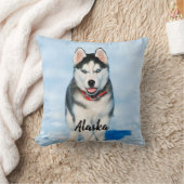 犬パーソナライズされた2ペット写真 クッション (ブランケット)