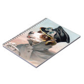 犬ビクトリアン車のノート ノートブック (左側)