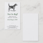 犬ビジネス 名刺 (正面/裏面)