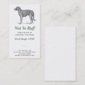 犬ビジネス 名刺 (正面/裏面)