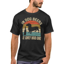 犬ビール面白いダックスフントビール服ギフト