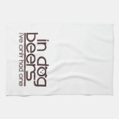 犬ビール…. キッチンタオル (横)