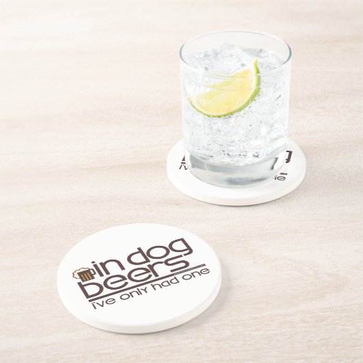 犬ビール…. コースター (側面)