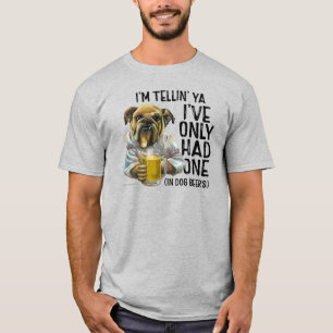 犬ビールTシャツ Tシャツ
