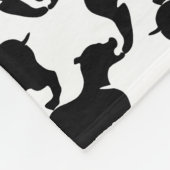 犬フェイクファッション毛布2 フリースブランケット (角)