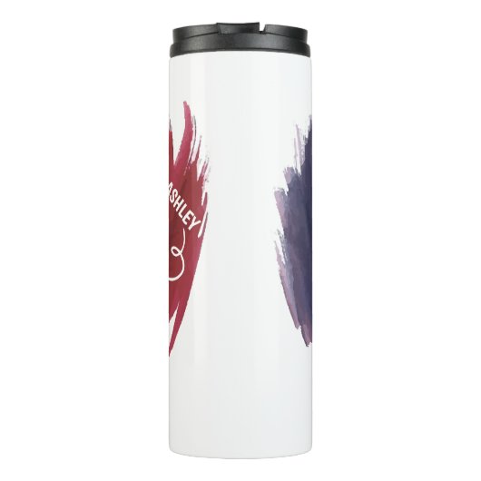 犬フランスののパパ犬の母のためのブルドッグかわいい贈り物 タンブラー (裏面)