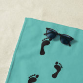 犬フレンドリービーチおもしろいビーチタオル ビーチタオル (インサイチュ)