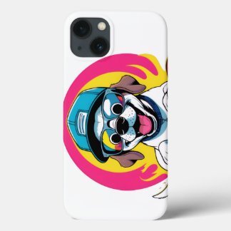 犬プリント愛犬向け最高のの犬用携帯カバーギフト iPhone 13ケース