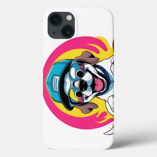 犬プリント愛犬向け最高のの犬用携帯カバーギフト Case-Mate iPhoneケース (裏面)