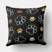 犬プリント枕 クッション (裏面)