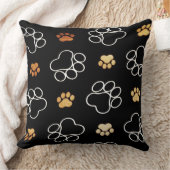 犬プリント枕 クッション (ブランケット)