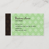 犬ベーカリー名刺 名刺 (裏面)