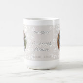 犬ペット記念写真ポープリントサンド コーヒーマグカップ (中央)