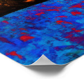 犬ポートレートアートポスター ポスター (角)