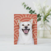 犬ポートレート3 ポストカード (スタンド正面)