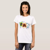 犬ポートレートTシャツとギフト Tシャツ (正面フル)