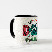 犬ママのためのクリスマスマグ マグカップ (正面左)