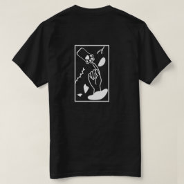 犬ママギフト、フィストバンプとパウ、犬好きTシャツ Tシャツ