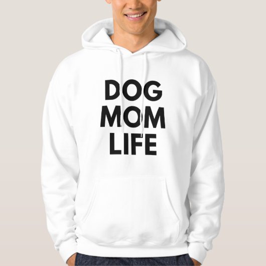 犬ママライフ パーカ (正面)