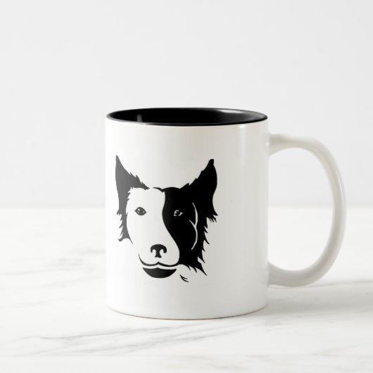 犬ママ コーヒーマグ ツートーンマグカップ (右)