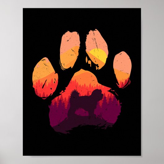 犬マルチーズポーマルチーズシーズー(犬)都犬ママパパ男性W ポスター (正面)