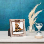 犬メモリアル ブラウン系 フォトプラーク (インサイチュ)