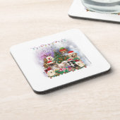 犬メリークリスマスライト コースター (左側)