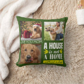 犬モダンの写カスタム真コラージュ3枚 クッション (ブランケット)