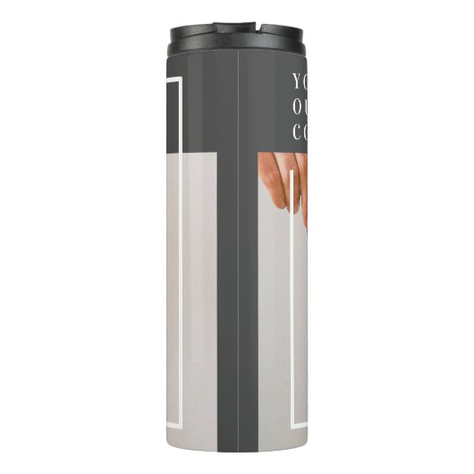 犬モダンの写真 |犬の引用文 タンブラー (裏面)