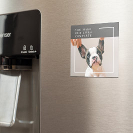 犬モダンの写真 |犬の引用文 マグネット