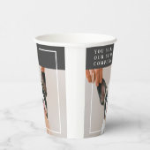 犬モダンの写真 |犬の引用文 紙コップ (右)