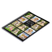 犬モダン記念スクラップブックペットロス記念 ノートブック (左側)