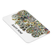 犬ラブフレキシブルフォトマグネット マグネット (右側)