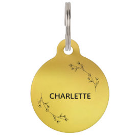 犬ラベルドッグカラーラベルパーソナライズされたキャットラベルカスタム ペット　ネームタグ