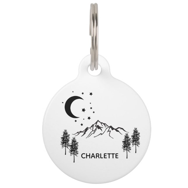 犬ラベルドッグカラーラベルパーソナライズされたキャットラベルカスタム ペット　ネームタグ (正面)