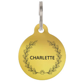 犬ラベルドッグカラーラベルパーソナライズされたキャットラベルカスタム ペット　ネームタグ