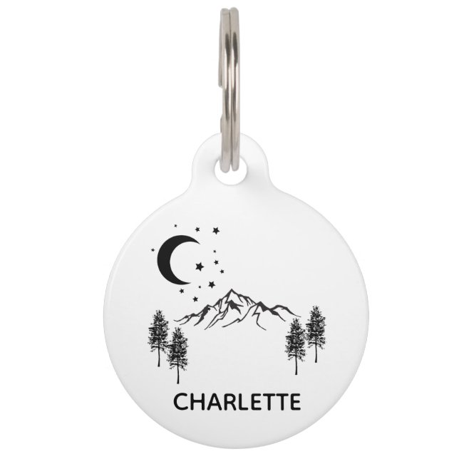 犬ラベルドッグカラーラベルパーソナライズされたキャットラベルカスタム ペット　ネームタグ (正面)