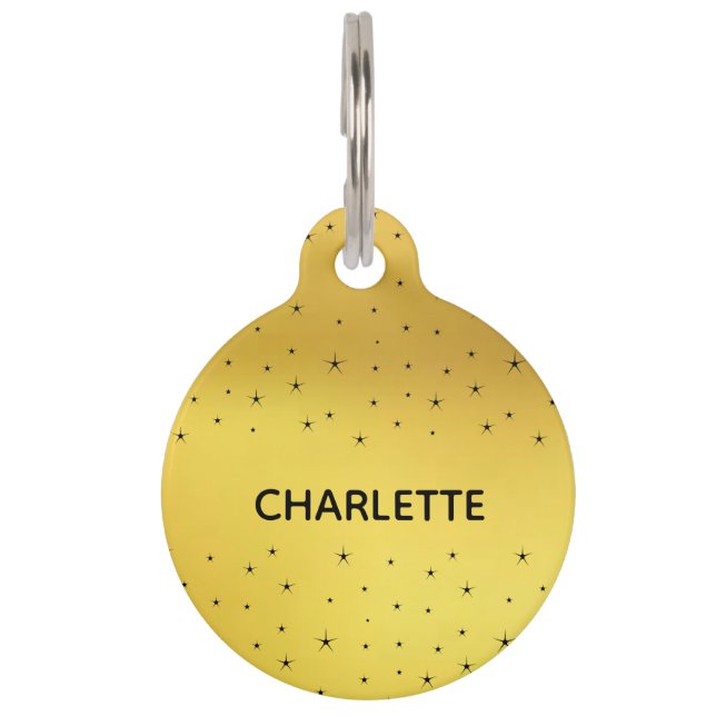 犬ラベルドッグカラーラベルパーソナライズされたキャットラベルカスタム ペット　ネームタグ (正面)