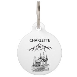 犬ラベルドッグカラーラベルパーソナライズされたキャットラベルカスタム ペット　ネームタグ