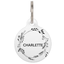 犬ラベルドッグカラーラベルパーソナライズされたキャットラベルカスタム ペット　ネームタグ