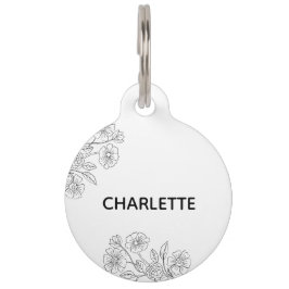 犬ラベルドッグカラーラベルパーソナライズされたキャットラベルカスタム ペット　ネームタグ