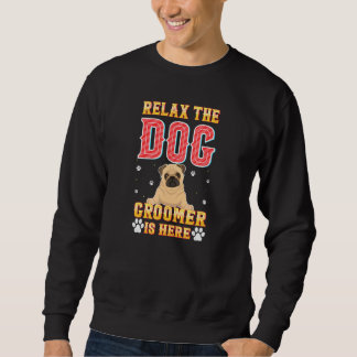 犬リラックストリマーはこちら – Furologist Dog Groomin スウェットシャツ