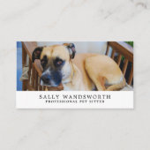 犬リラックスペットサービス 名刺 (正面)