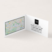 犬リラックス、ペットサービス詳細 名刺 (内部)