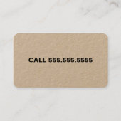 犬レスキュー犬歩く 名刺 (裏面)